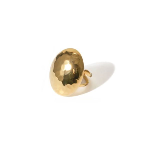 Eva Ring in Stainless Steel