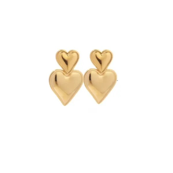 Ava Earrings in gold