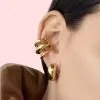 Julia Earcuff Jewellery in stainless steel Julia Earcuff in model