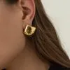 Tara Earring in 18k gold plated 18k Tara Earring
