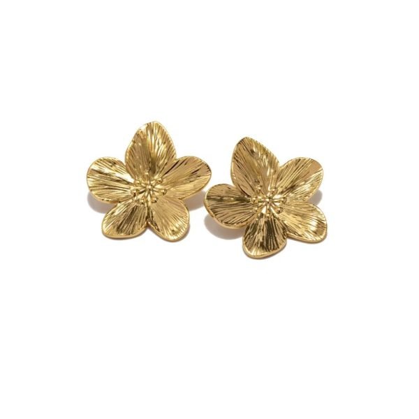Stainless Steel Talia Earrings in silver