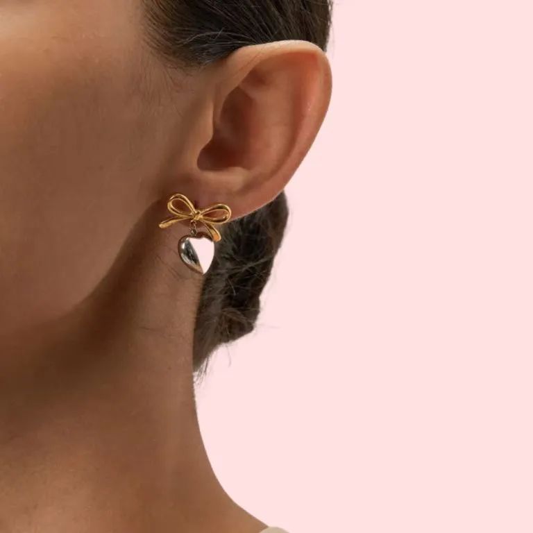 Tessa Earrings in Gold