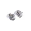 Cora Earrings Silver Pair with a metallic dress for a glamorous night out. for a sophisticated, summer-ready outfit, Stainless Steel Cora Earrings