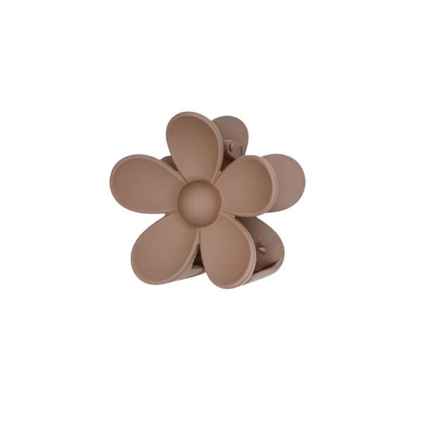 Flower acrylic hairclaw for a timeless style perfect for formal events,