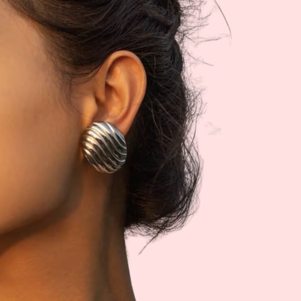 Model with Zara Earrings