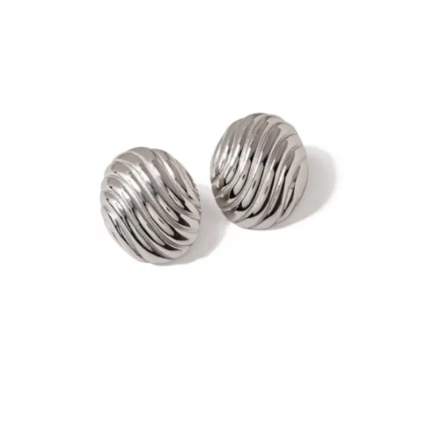 Zara Earrings in 18k Silver Zara Earrings in silver