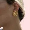 Chloe Studs in model Chloe Studs model