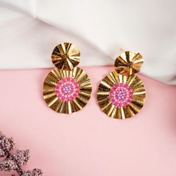 My pink Earring